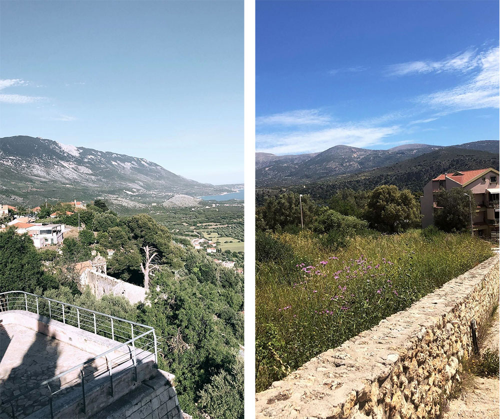 Blake enjoys photography and he captured the hillside on his 2019 trip to Greece.